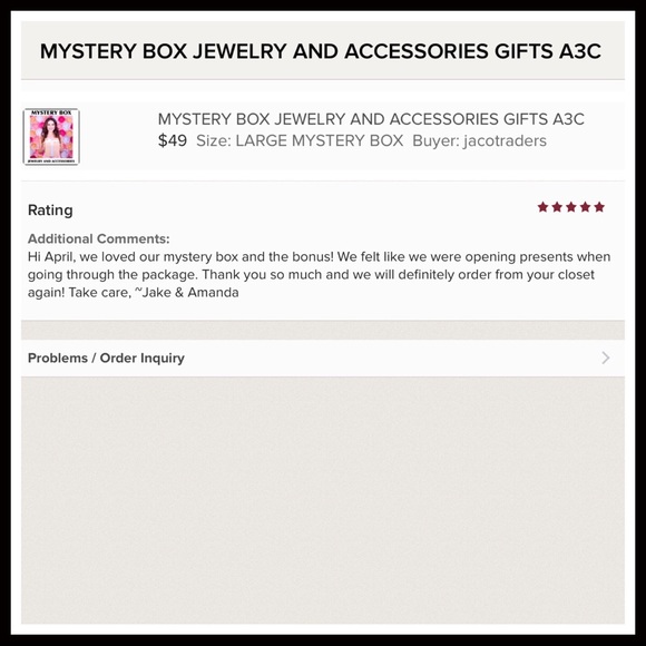 MYSTERY BOX JEWELRY ACCESSORIES GIFTS A3C - Picture 4 of 6